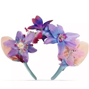 Disney Parks Pandora Navi Light Up Flower Headband Ears